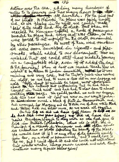 The last page of the manuscript